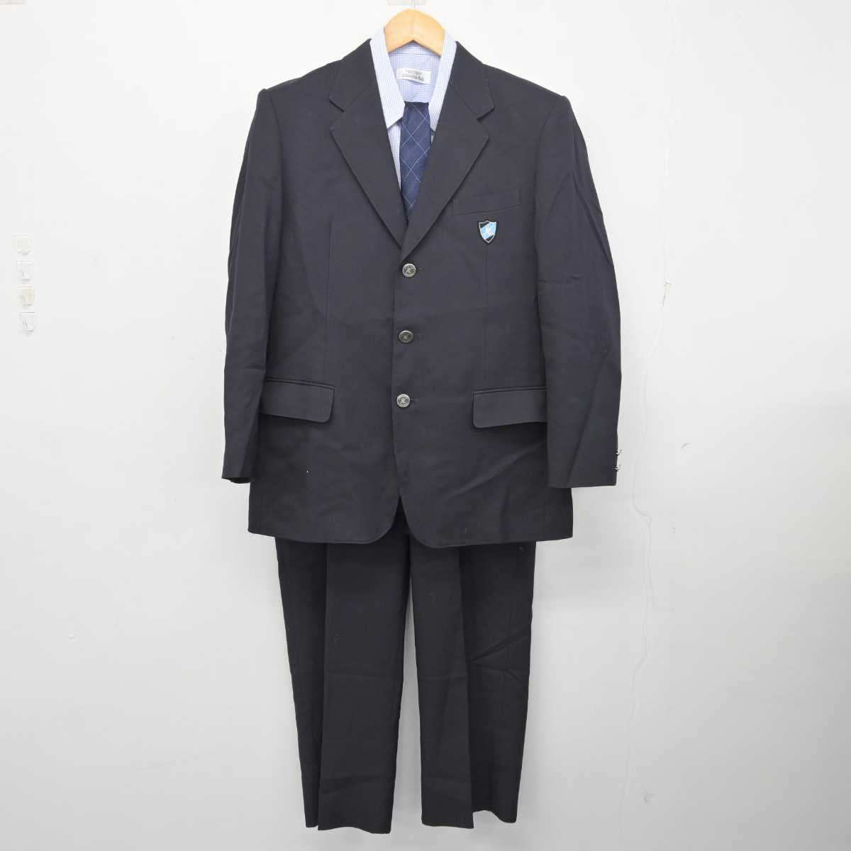 中古】北海道 札幌清田高等学校 男子制服 4点 (ブレザー・シャツ・ズボン) sf078864 | 中古制服通販パレイド