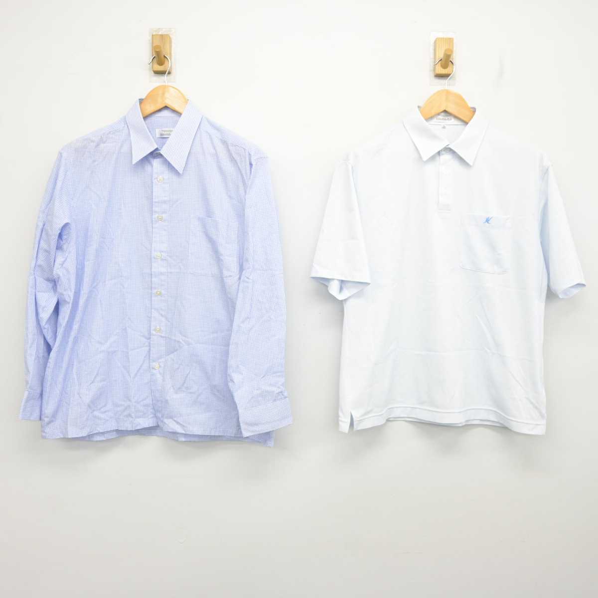 中古】北海道 札幌清田高等学校 男子制服 2点 (シャツ・シャツ 中古】北海道 札幌清田高等学校 男子制服 2点 (シャツ・シャツ