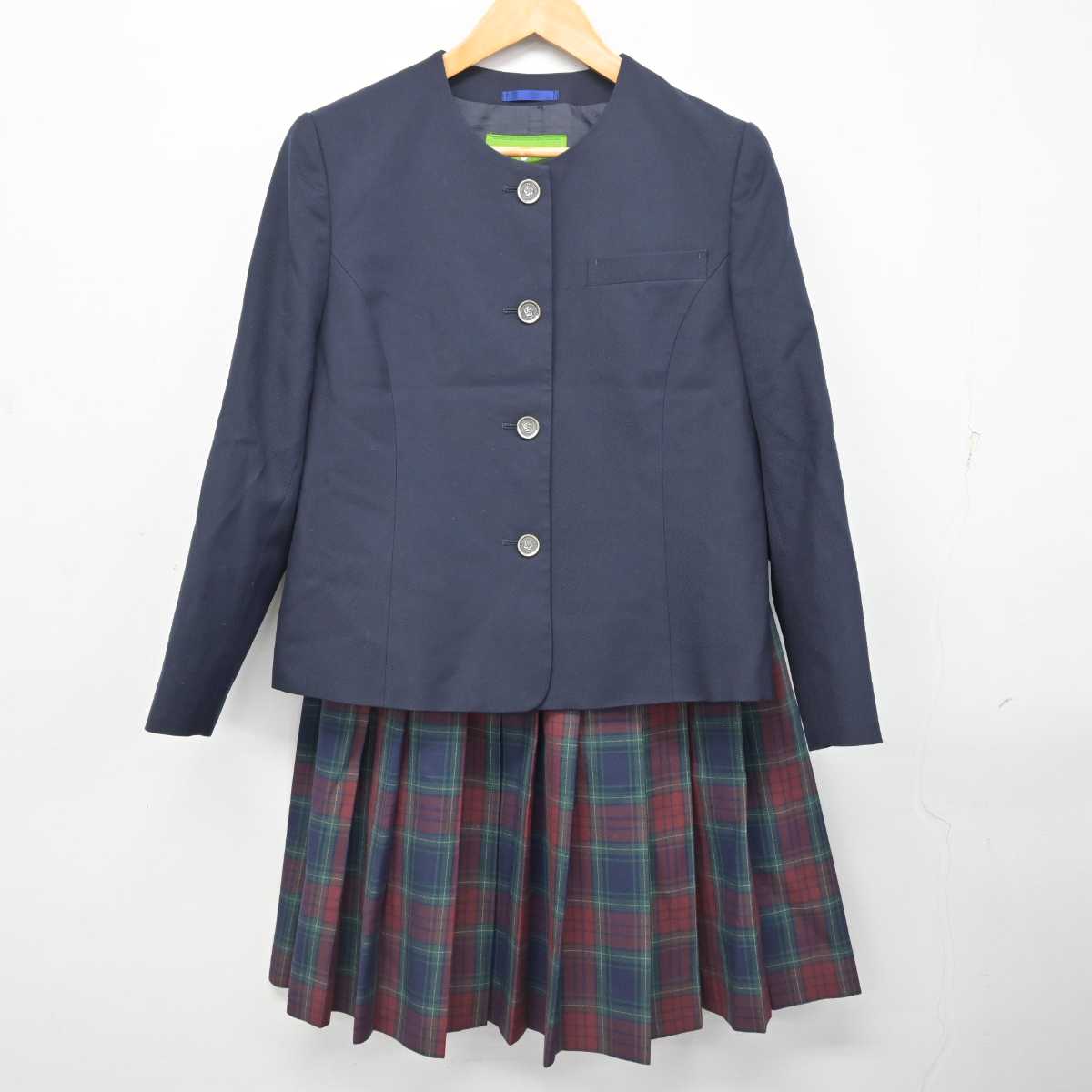 中古】福岡県 筑陽学園高等学校 女子制服 3点 (ブレザー・スカート) sf079135 | 中古制服通販パレイド