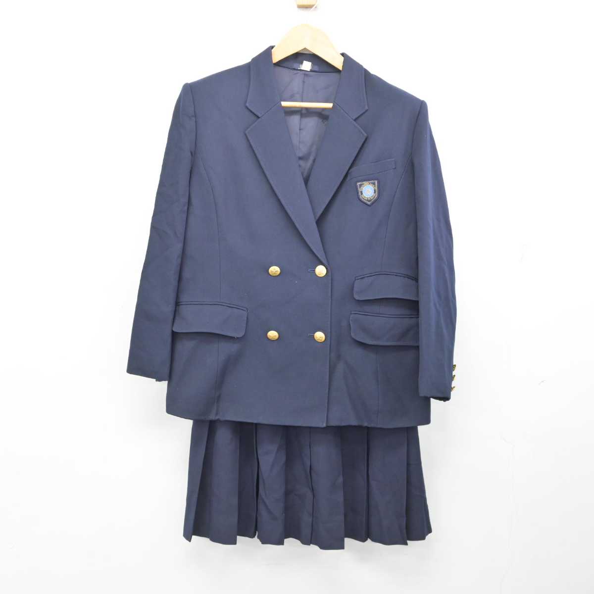 中古】福島県 福島成蹊高等学校 女子制服 3点 (ブレザー 中古】福島県 福島成蹊高等学校 女子制服 3点 (ブレザー