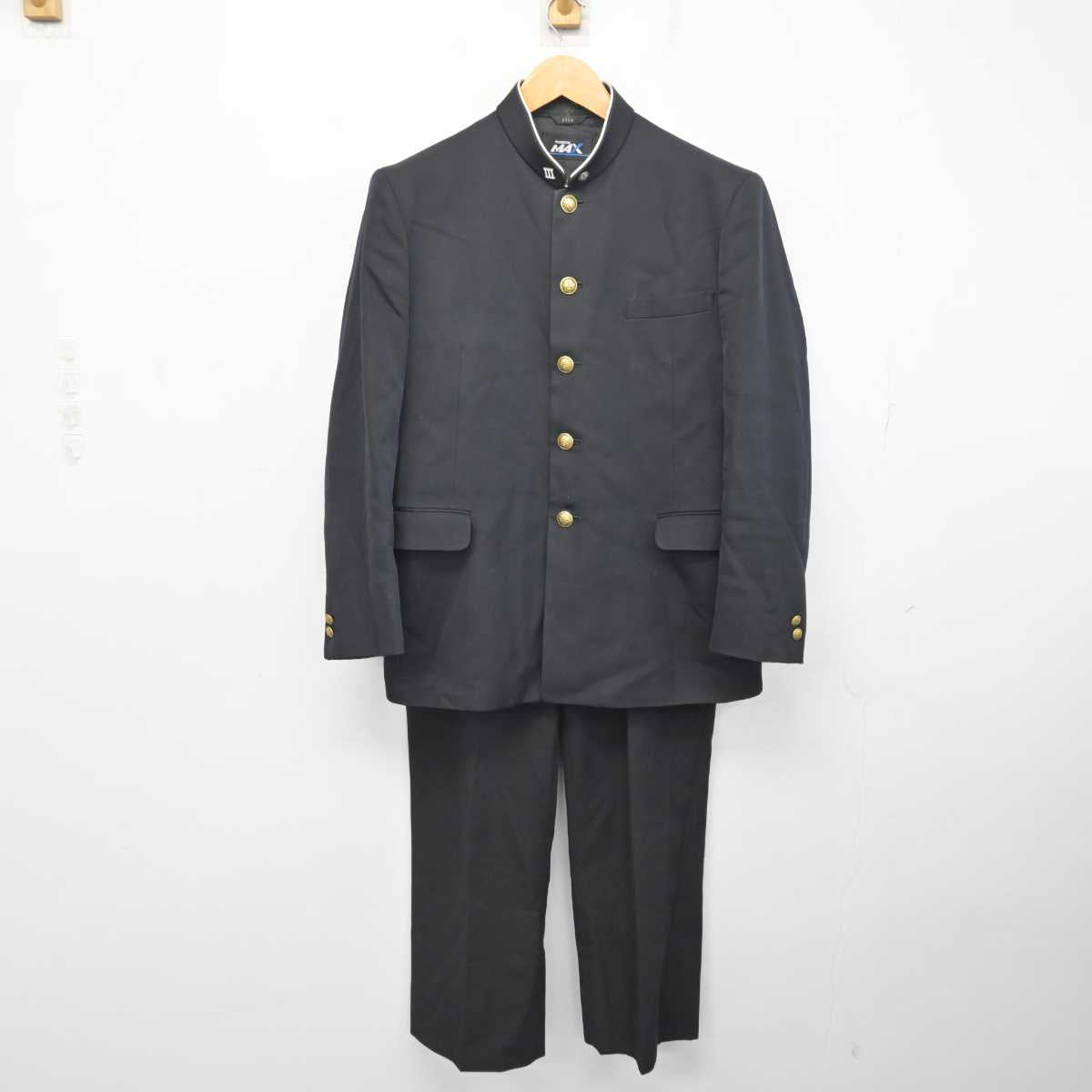 中古】青森県 青森市立浦町中学校 男子制服 4点 (学ラン・ズボン) sf079629 | 中古制服通販パレイド