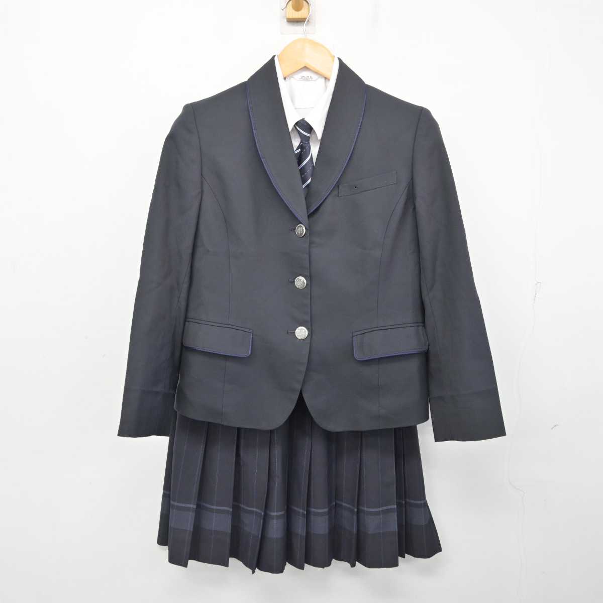 中古】鹿児島県 鹿屋女子高等学校 女子制服 4点 (ブレザー・シャツ・スカート) sf079637 | 中古制服通販パレイド