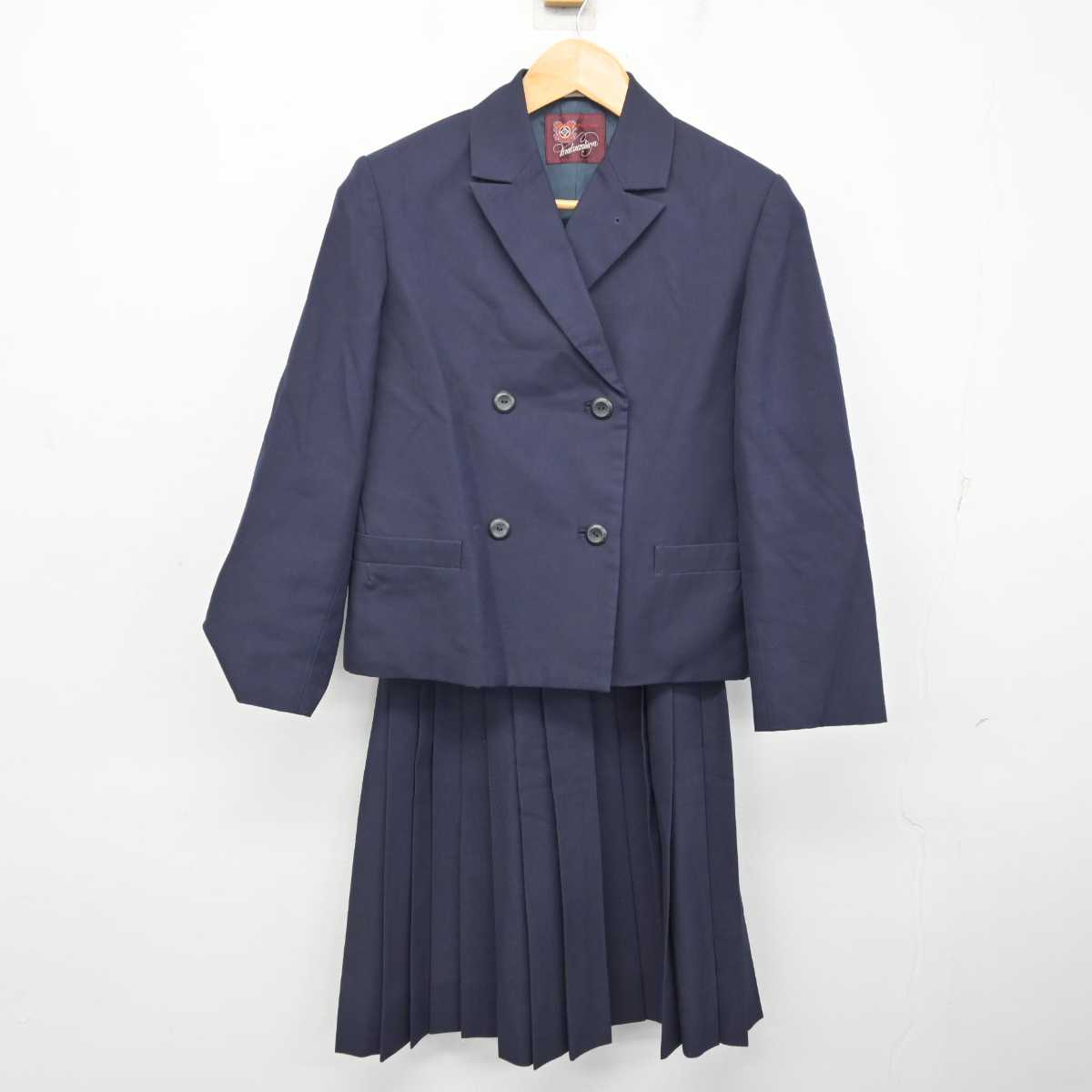 【中古】愛知県 若宮商業高等学校 女子制服 3点 (ブレザー・スカート・スカート) sf079655