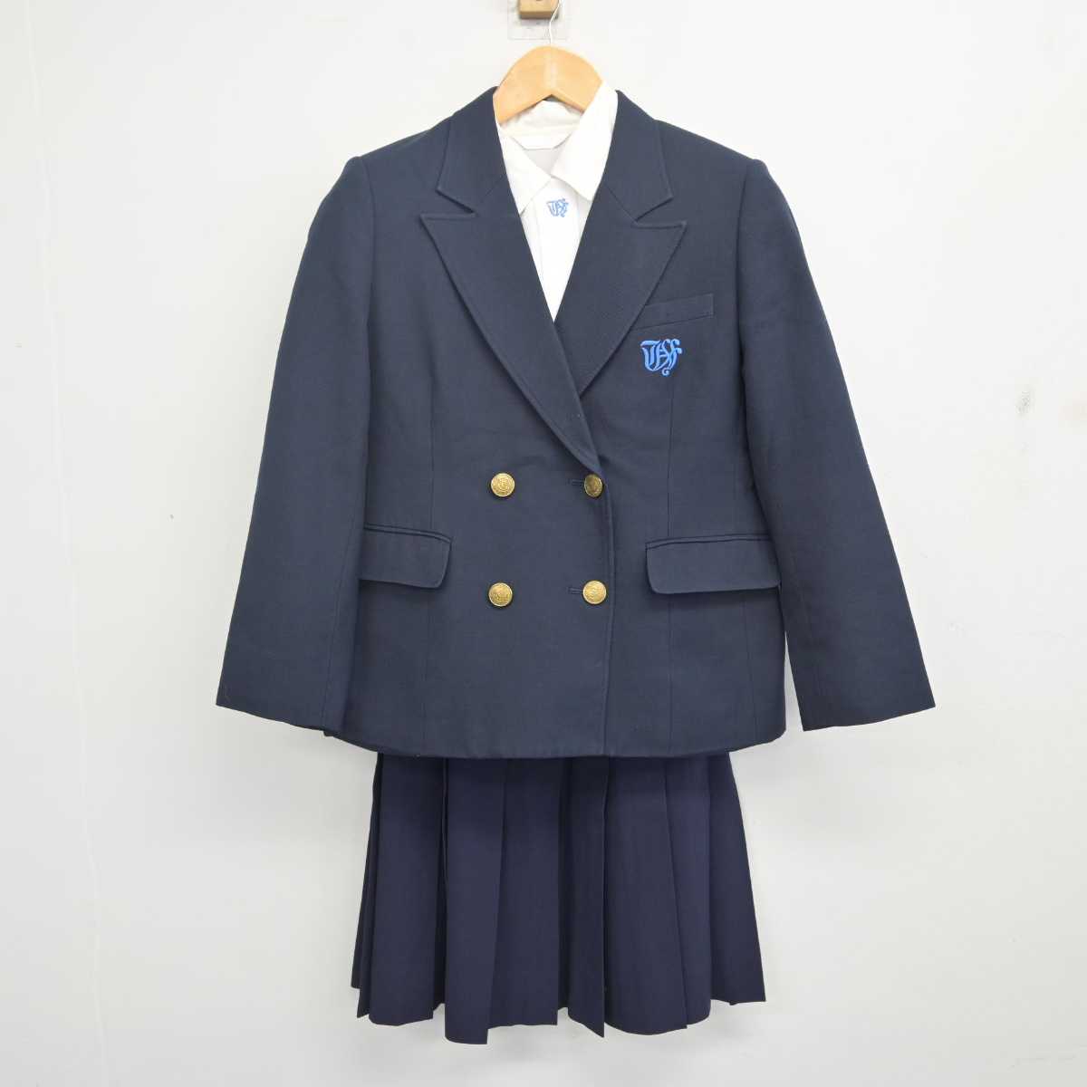 中古】兵庫県 神戸常盤女子高等学校 女子制服 3点 (ブレザー・シャツ・スカート) sf079751 | 中古制服通販パレイド