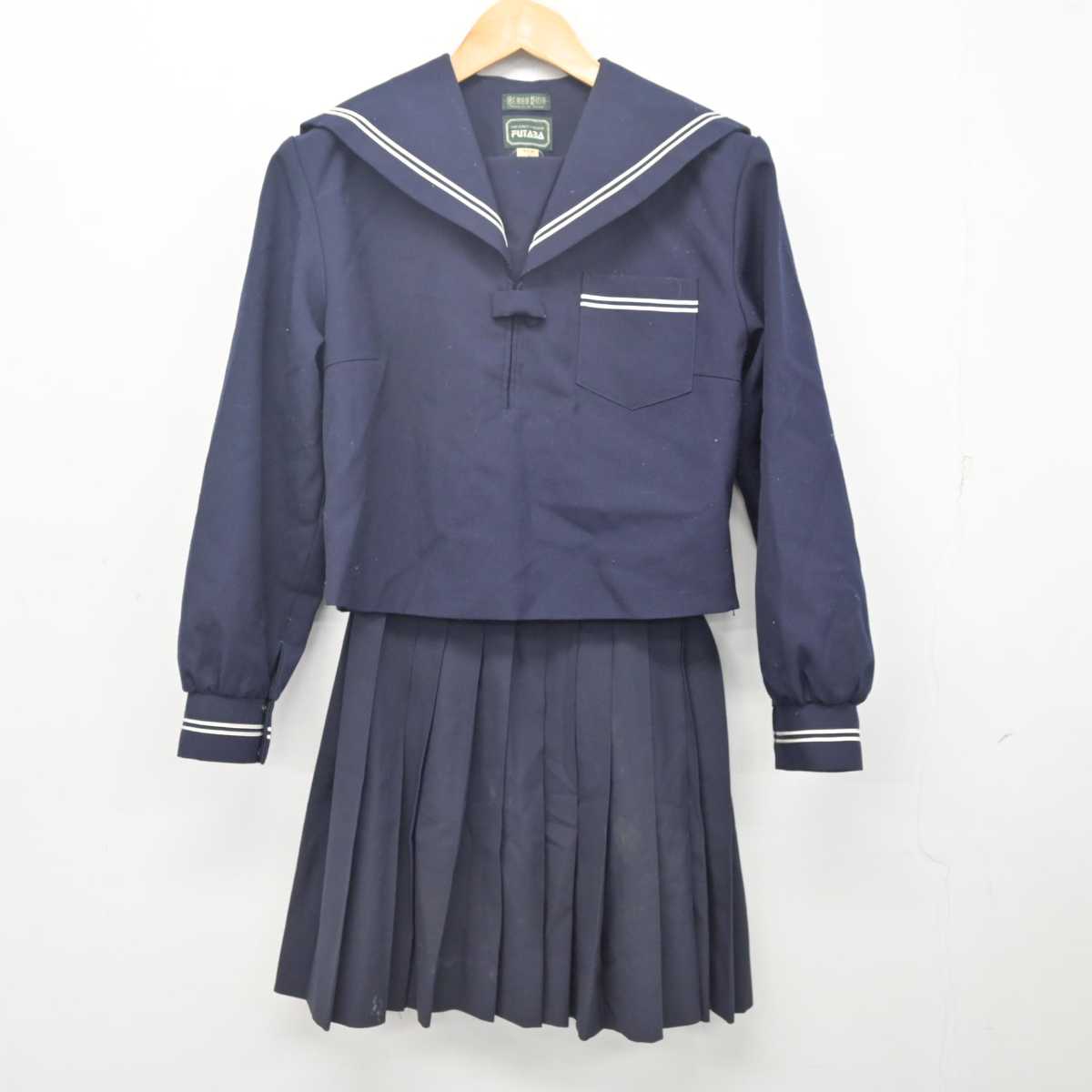 中古】大阪府 城陽中学校 女子制服 2点 (セーラー服・スカート) sf079777 | 中古制服通販パレイド