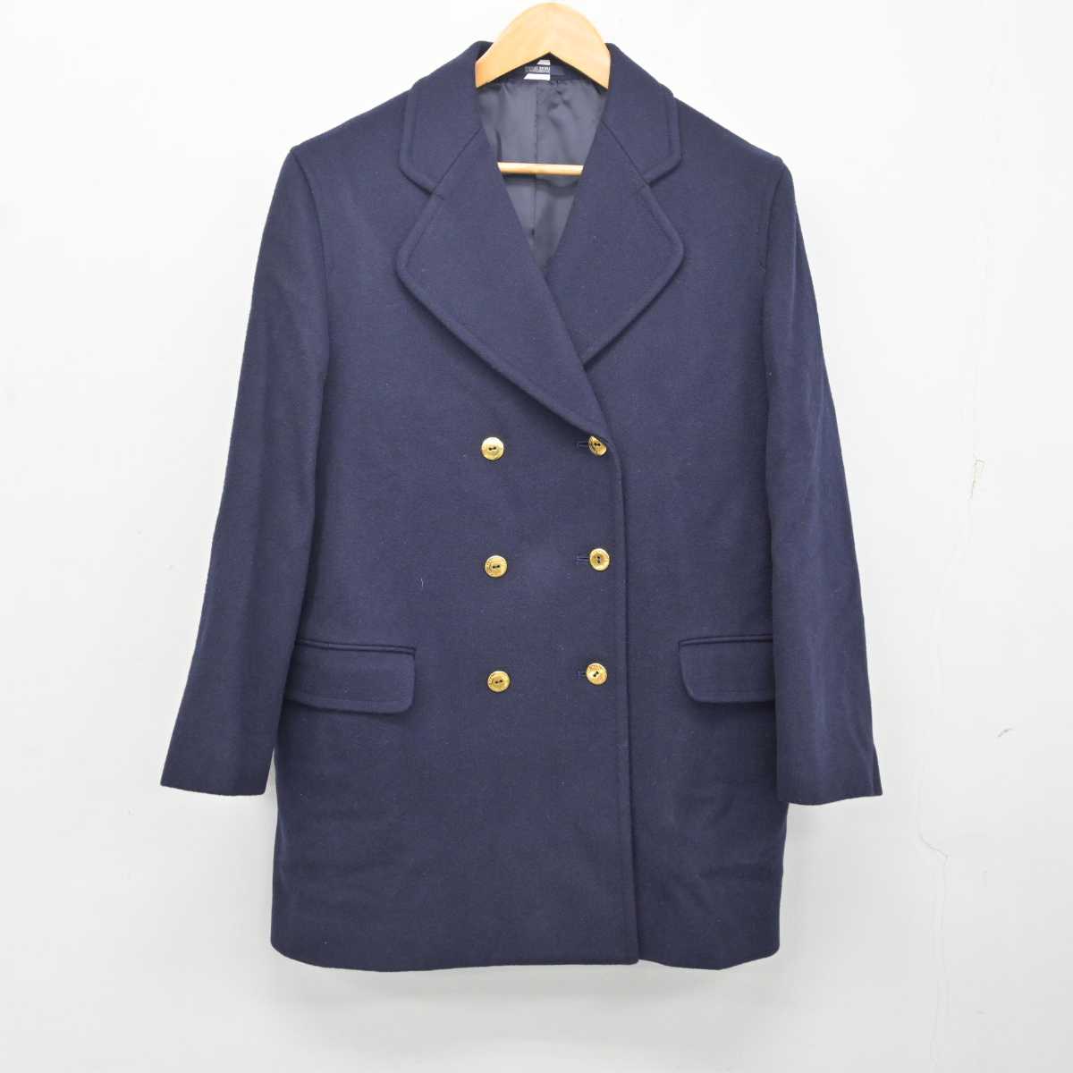 中古】岡山県 就実中学校 女子制服 1点 (コート) sf079997 