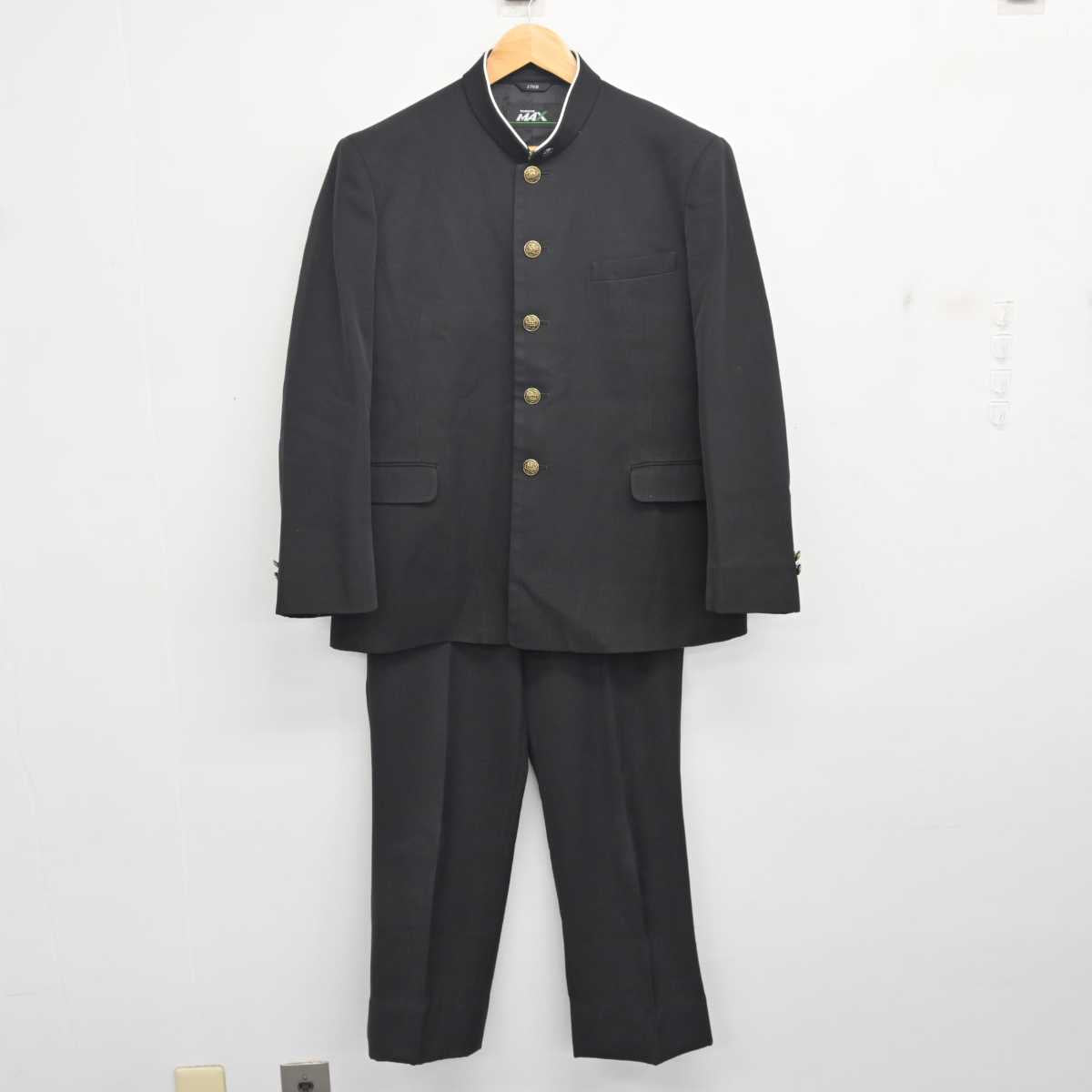 中古】鹿児島県 加世田中学校 男子制服 2点 (学ラン・ズボン) sf080024 | 中古制服通販パレイド