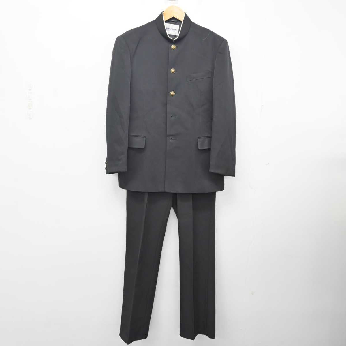 中古】滋賀県 彦根中学校 男子制服 3点 (学ラン・ズボン・ズボン) sf080220 | 中古制服通販パレイド