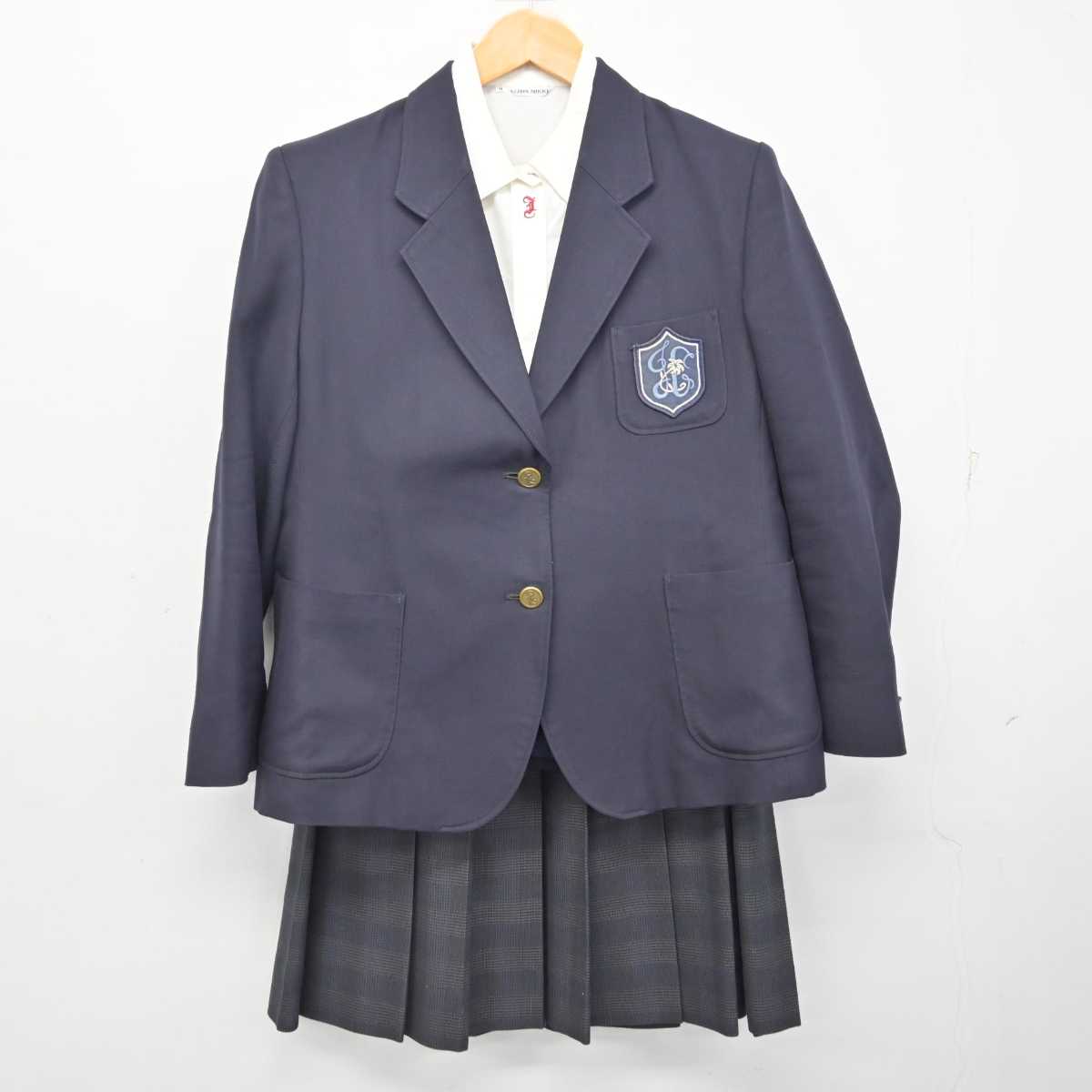 中古】大阪府 城星学園高等学校/旧制服 女子制服 5点 (ブレザー・シャツ・スカート) sf080268 | 中古制服通販パレイド