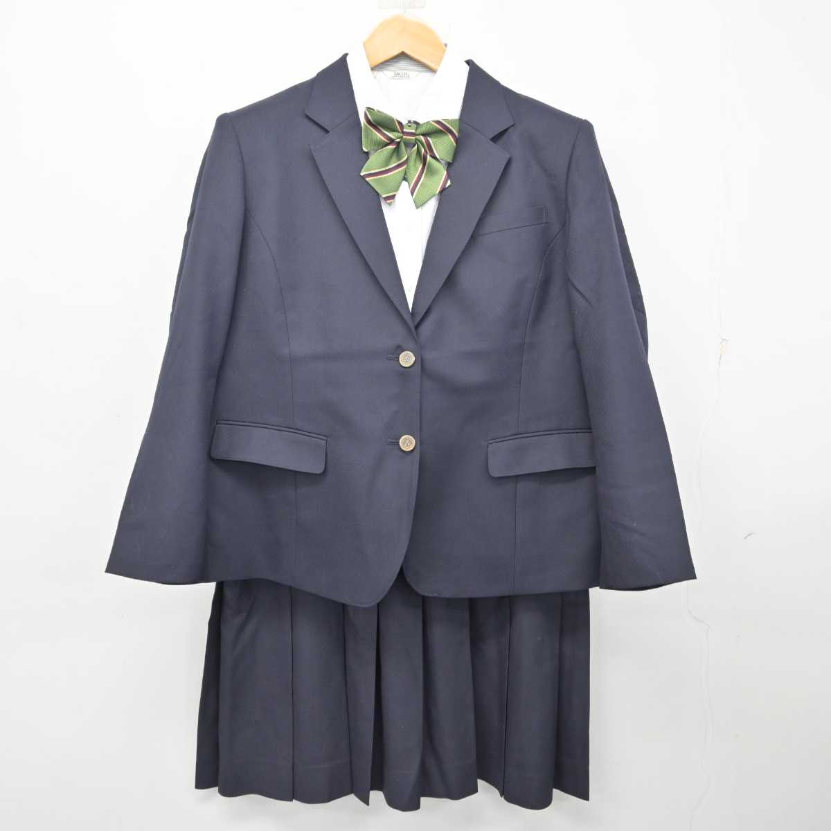 【オープニング大セール】 中古】香川県 琴平高等学校 (ブレザー・シャツ 4点 女子制服 学生服