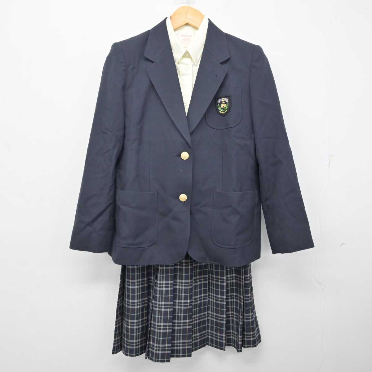 中古】東京都 正則高等学校 女子制服 3点 (ブレザー・シャツ・スカート) sf080400 | 中古制服通販パレイド