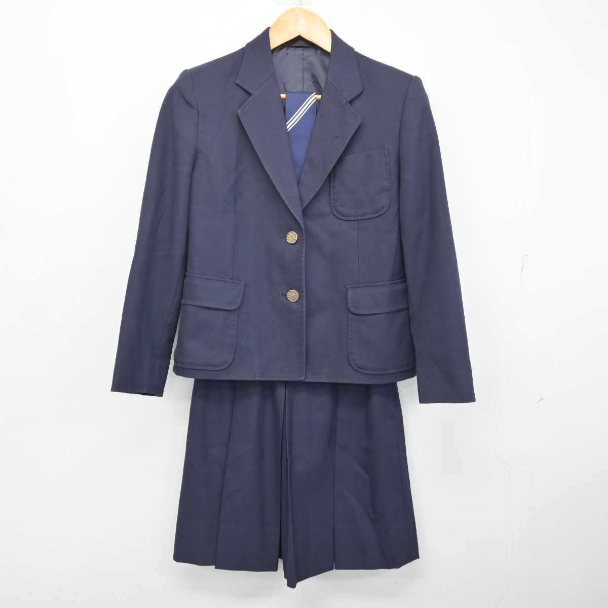 中古】山口県 大島商船高等専門学校 女子制服 4点 (ブレザー・ベスト・スカート) sf080530 | 中古制服通販パレイド