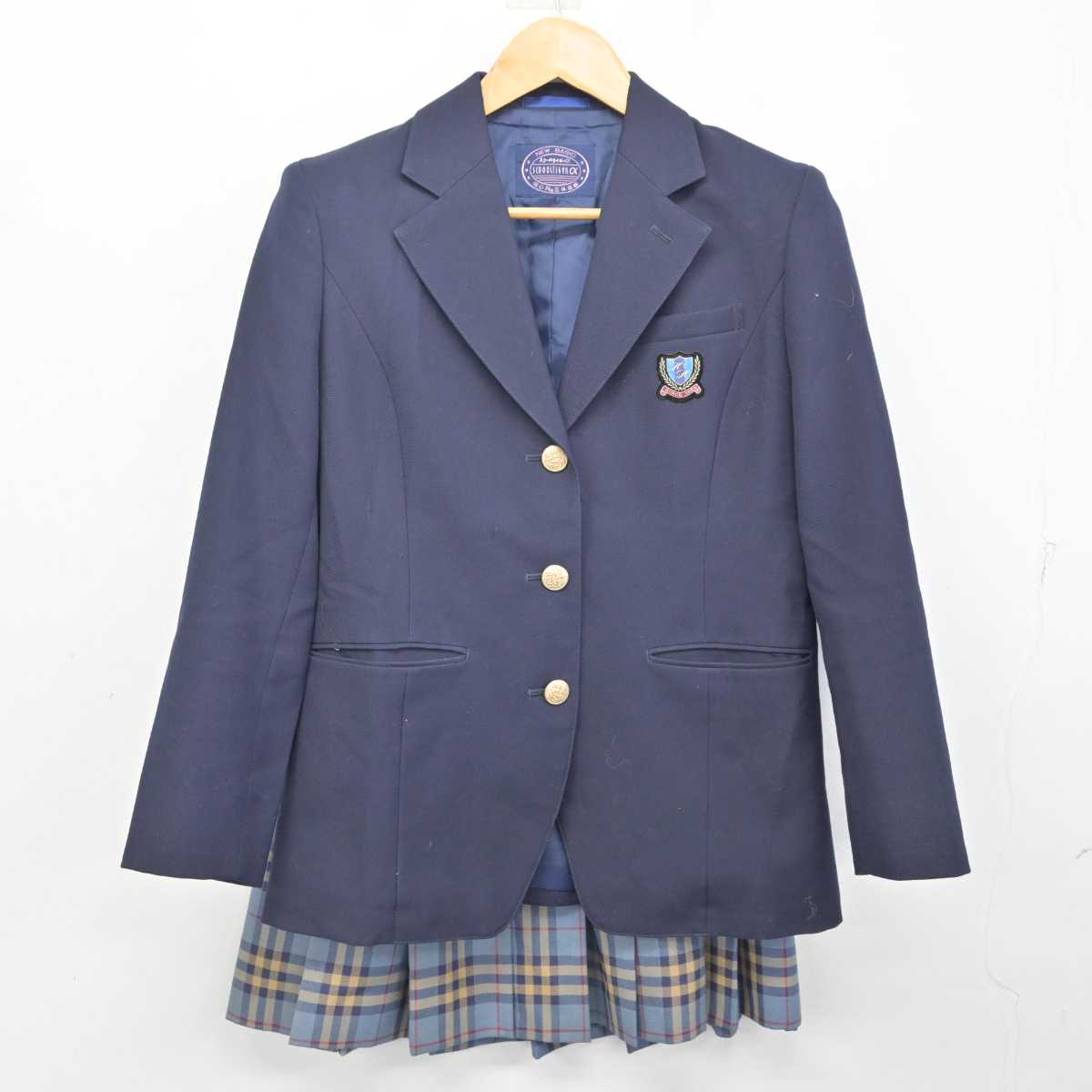中古】北海道 北照高等学校 女子制服 2点 (ブレザー・スカート