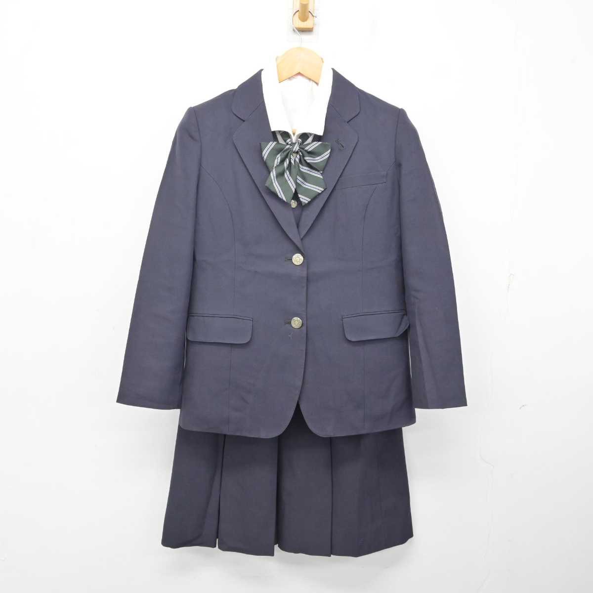 中古】愛知県 五条高等学校 女子制服 5点 (ブレザー・ベスト・シャツ・スカート) sf080802 | 中古制服通販パレイド