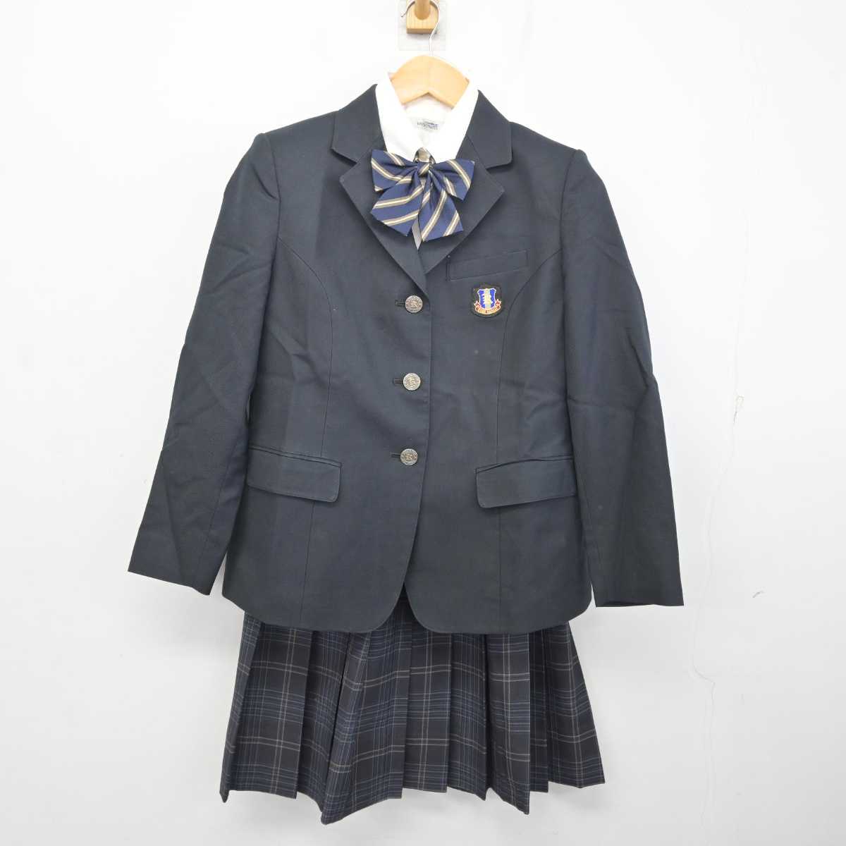 中古】兵庫県 神戸第一高等学校 女子制服 4点 (ブレザー・シャツ・スカート) sf081029 | 中古制服通販パレイド