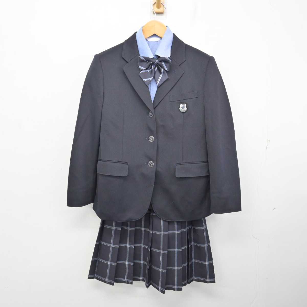 中古】北海道 札幌新陽高等学校 女子制服 4点 (ブレザー・シャツ・スカート) sf081243 | 中古制服通販パレイド