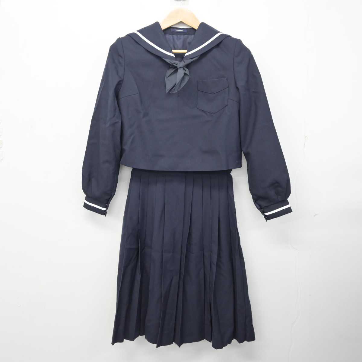 中古】北海道 札幌光星中学校・高等学校 女子制服 3点
