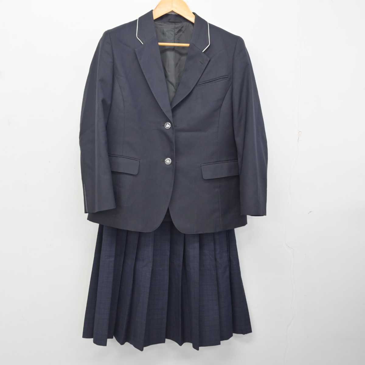 中古】福岡県 福岡市内中学校標準服 女子制服 2点 (ブレザー・スカート) sf081776 | 中古制服通販パレイド