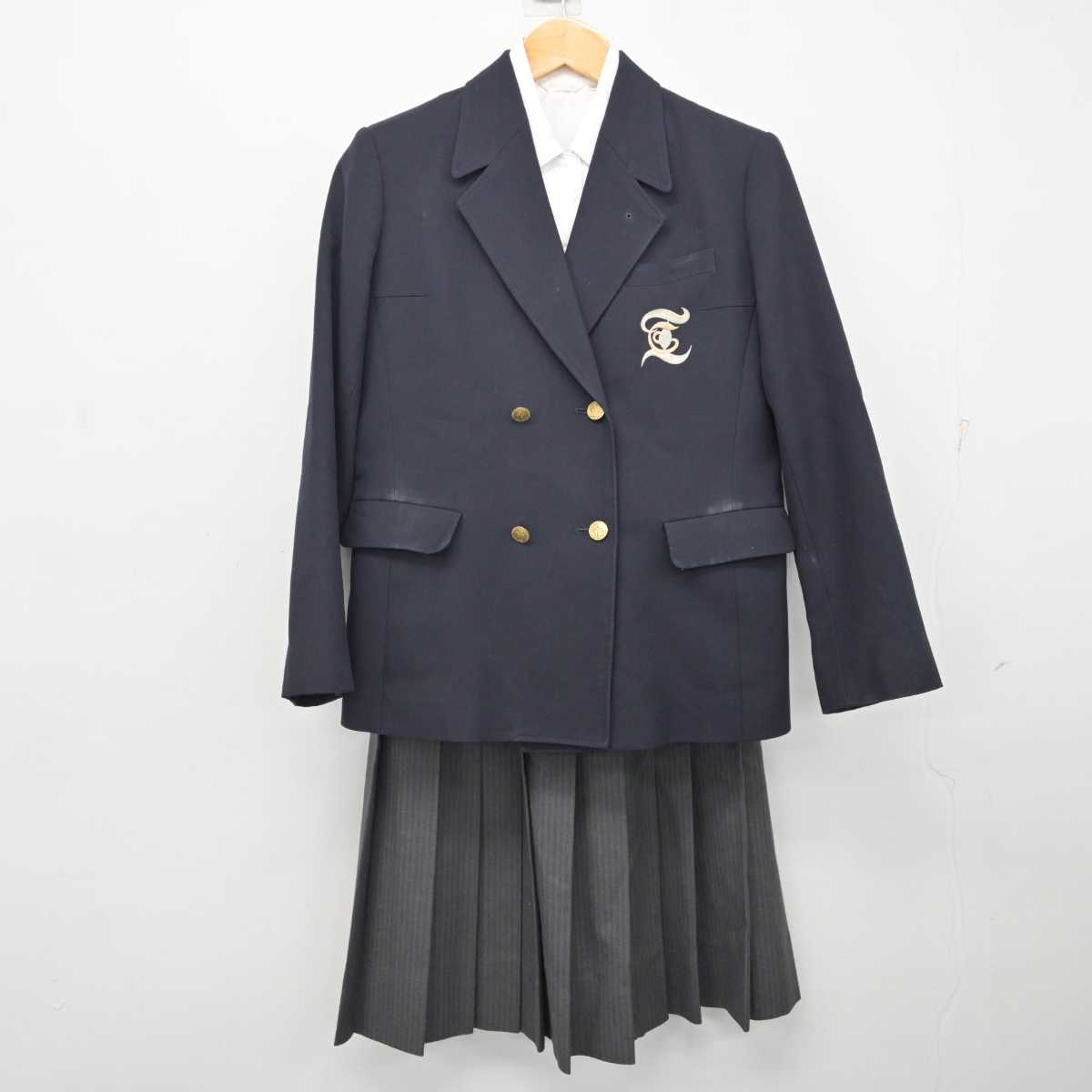 中古】奈良県 高田商業高等学校 女子制服 3点 (ブレザー・シャツ・スカート) sf081854 | 中古制服通販パレイド