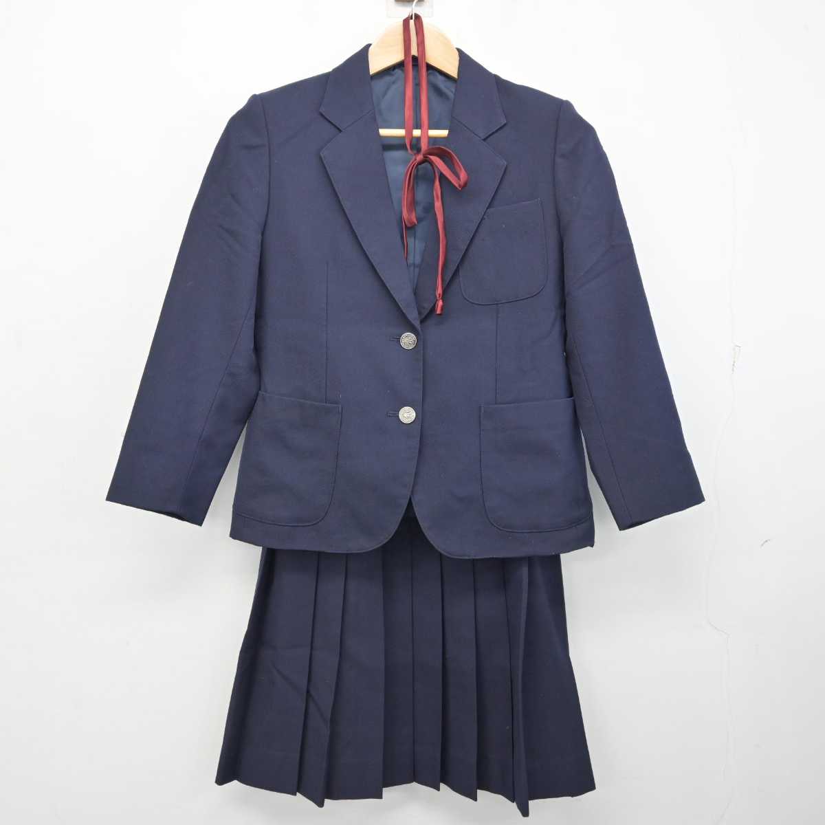 中古】埼玉県 川島町立西中学校 女子制服 3点 (ブレザー・スカート) sf081890 | 中古制服通販パレイド