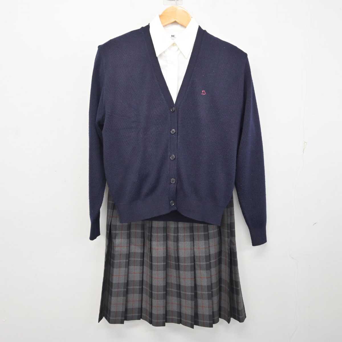 レア！！梅花高等学校の制服を着たハローキティ根付け - ハロー