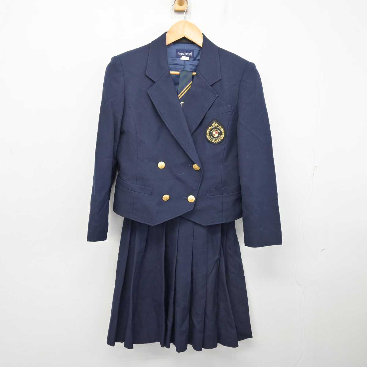 【中古】石川県 星稜高等学校 女子制服 4点 (ブレザー・スカート・その他アイテム) sf082365