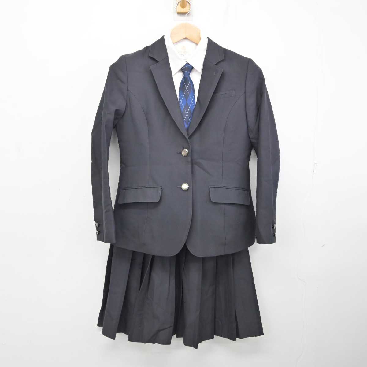 中古】東京都 共立女子中学校・高等学校 女子制服 4点 (ブレザー・シャツ・スカート) sf083043 | 中古制服通販パレイド