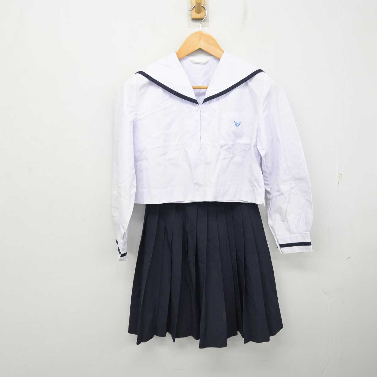 うさとの服　usato　藍色のスカート うさとの服 usaato 花びらスカート 藍 青