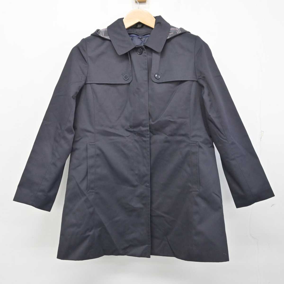 【中古】北海道 函館大妻高等学校 女子制服 1点 (コート) sf083357