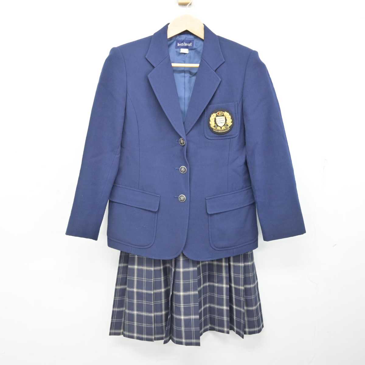 中古】岡山県 玉島商業高等学校 女子制服 2点 (ブレザー 中古】岡山県 玉島商業高等学校 女子制服 2点 (ブレザー