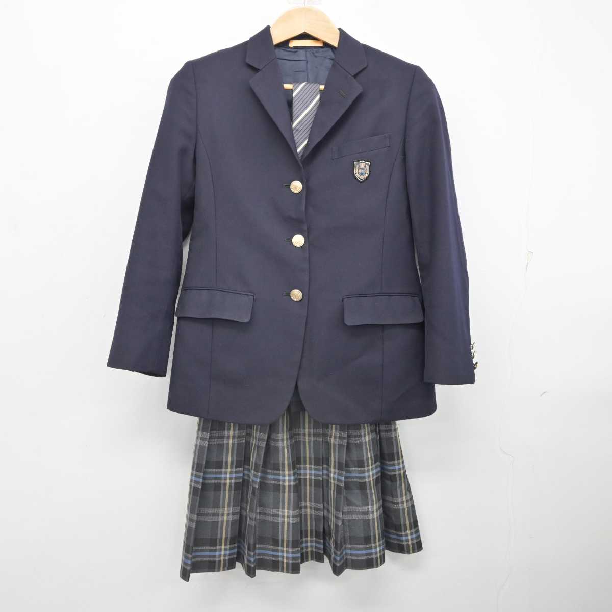 中古】東京都 拓殖大学第一高等学校 女子制服 4点 (ブレザー・スカート) sf083647 | 中古制服通販パレイド