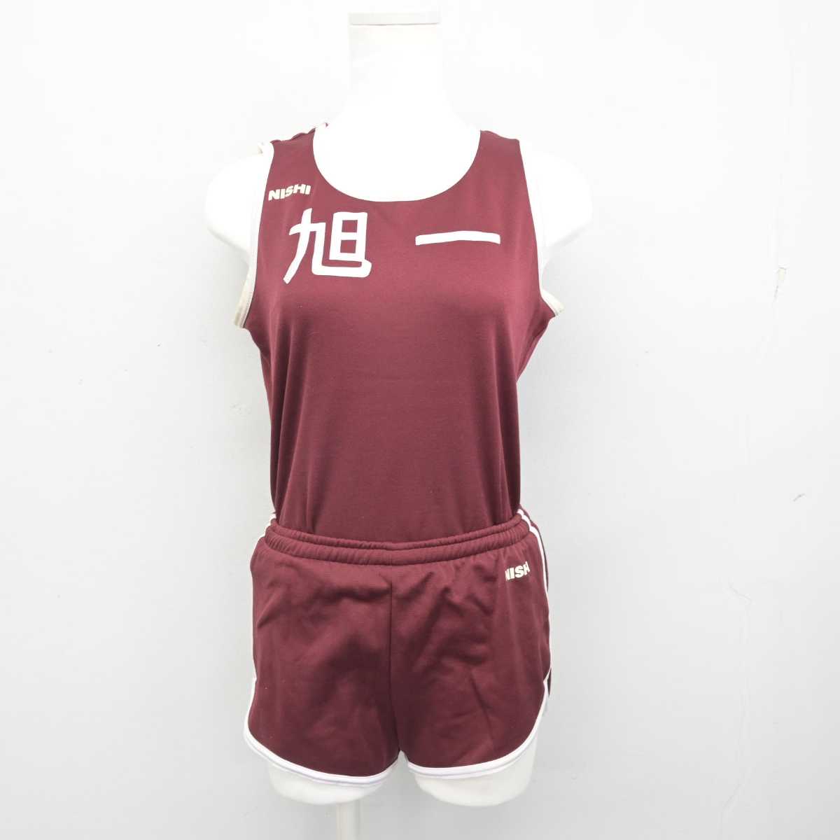 中古】千葉県 旭市立第一中学校/陸上部ユニフォーム 女子制服 2