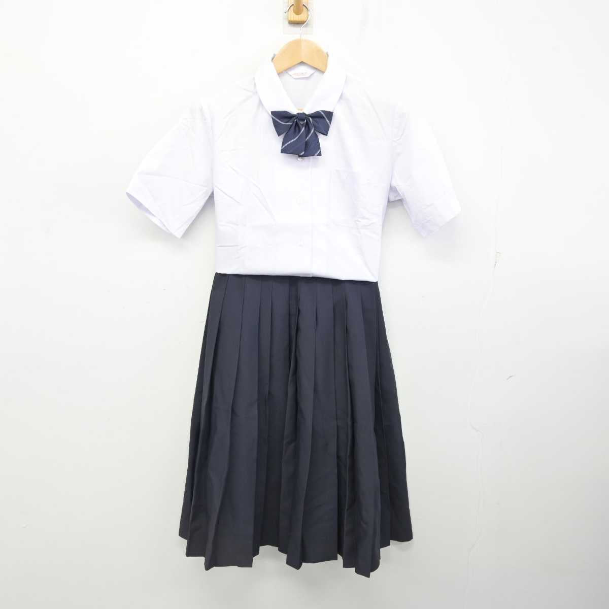 中古】長崎県 郷ノ浦中学校 女子制服 3点 (シャツ・スカート) sf083883 中古】長崎県 郷ノ浦中学校 女子制服 3点 (シャツ・スカート) sf083883