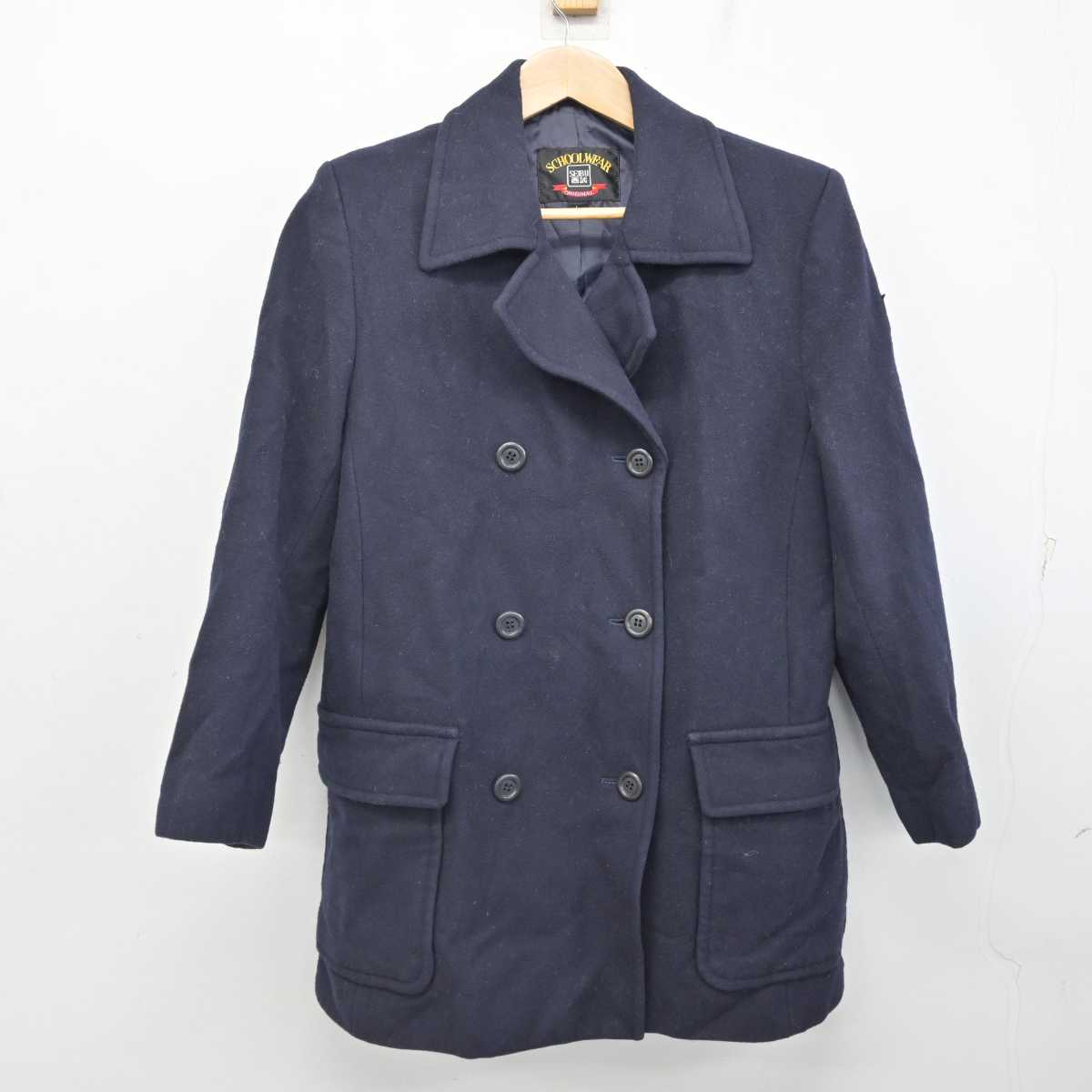 【美品】関東学院中学校高等学校　Pコート　Lサイズ 美品】関東学院中学校高等学校 Pコート Lサイズ