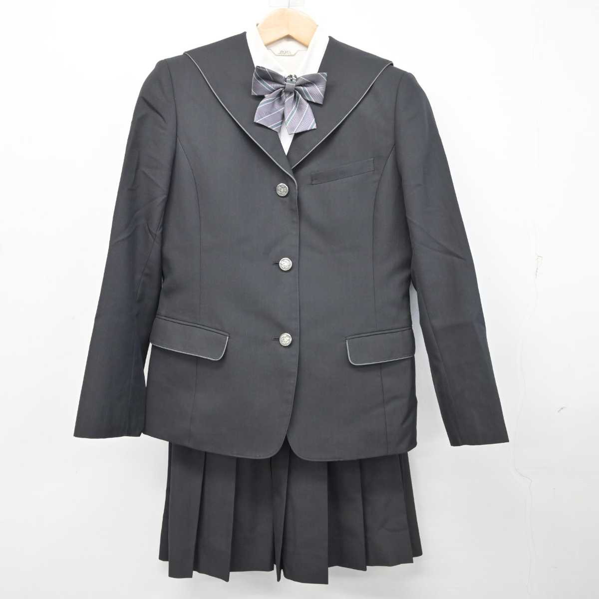 中古】滋賀県 比叡山高等学校 女子制服 4点 (ブレザー・シャツ 中古】滋賀県 比叡山高等学校 女子制服 4点 (ブレザー・シャツ