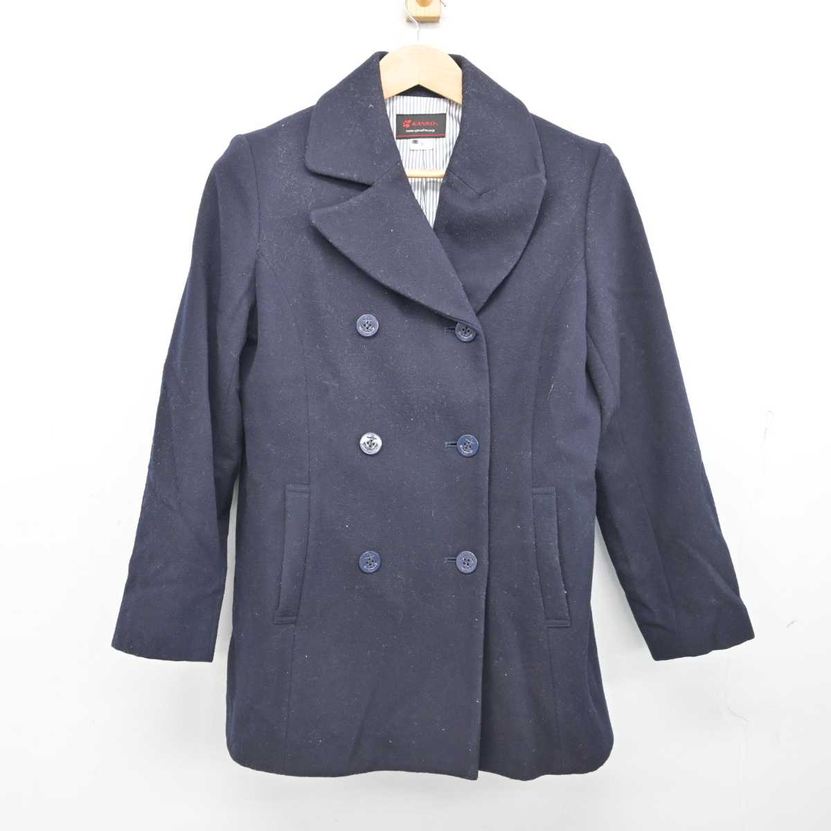 中古】神奈川県 聖セシリア女子高等学校 女子制服 1点 (コート 