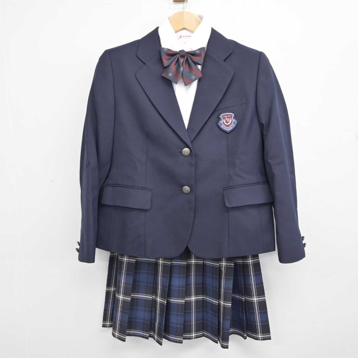 中古】大阪府 あべの翔学高等学校 女子制服 5点 (ブレザー 中古】大阪府 あべの翔学高等学校 女子制服 5点 (ブレザー