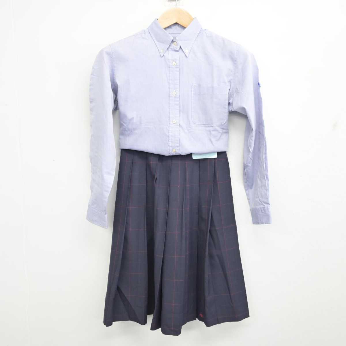 中古】広島県 廿日市高等学校 女子制服 2点 (シャツ・スカート 中古】広島県 廿日市高等学校 女子制服 2点 (シャツ・スカート