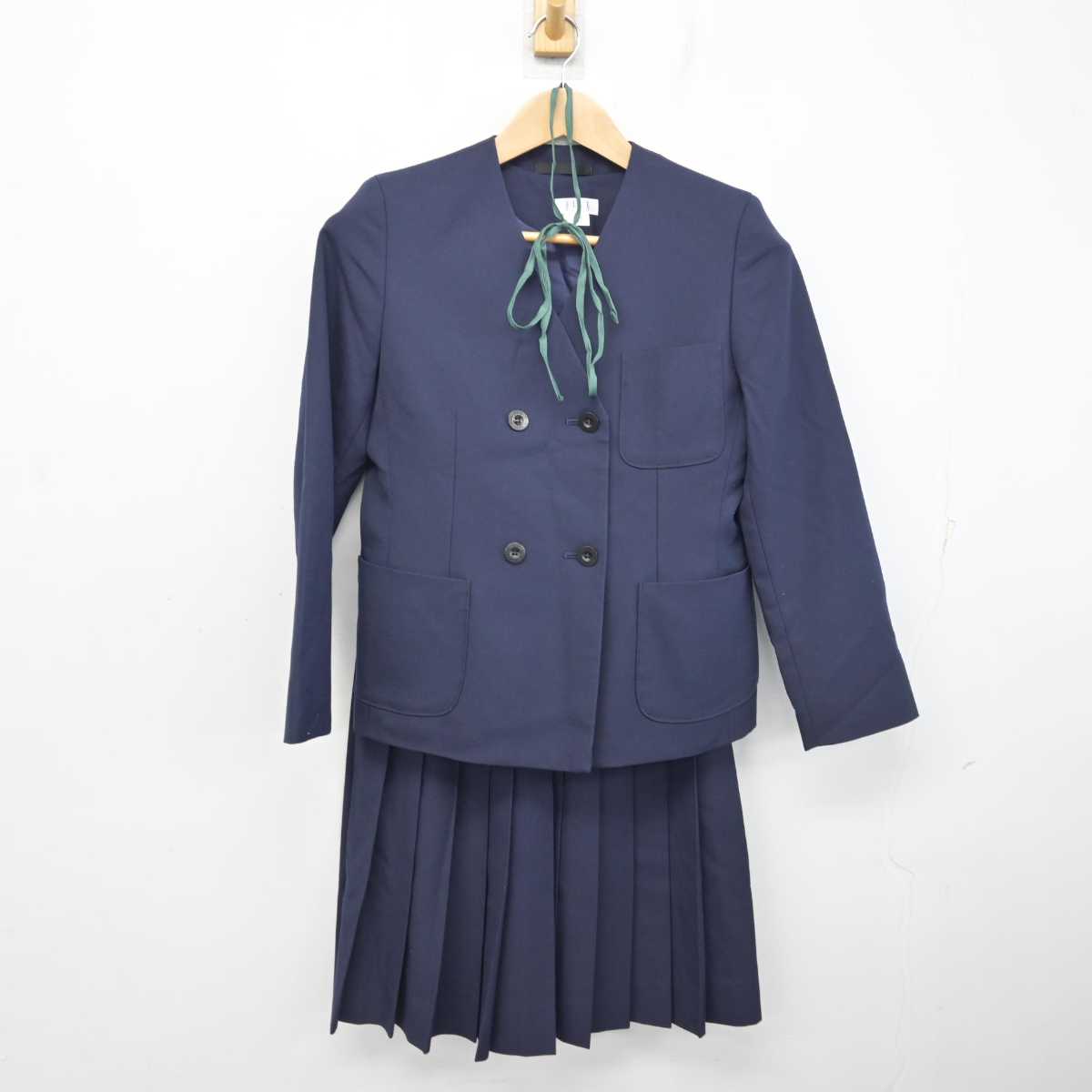 中古】北海道 札幌市立北辰中学校 女子制服 4点 (ブレザー 中古】北海道 札幌市立北辰中学校 女子制服 4点 (ブレザー