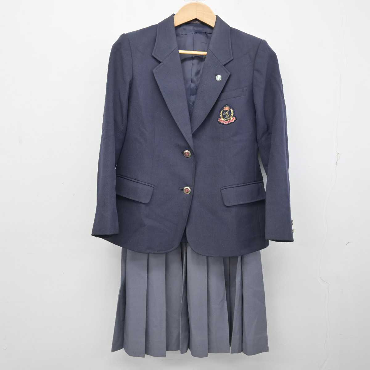 中古】東京都 足立区立第九中学校 女子制服 3点 (ブレザー 中古】東京都 足立区立第九中学校 女子制服 3点 (ブレザー