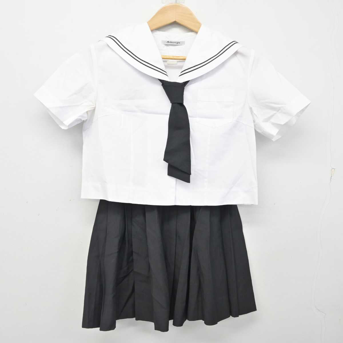 中古】群馬県 桐生高等学校 女子制服 4点 (セーラー服 中古】群馬県 桐生高等学校 女子制服 4点 (セーラー服