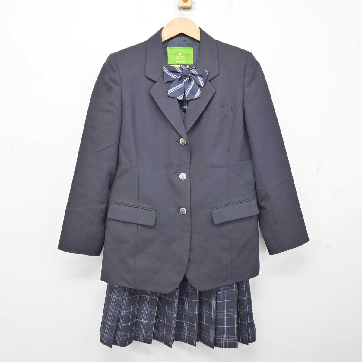 中古】埼玉県 進修館高等学校 女子制服 4点 (ブレザー・ニット 中古】埼玉県 進修館高等学校 女子制服 4点 (ブレザー・ニット