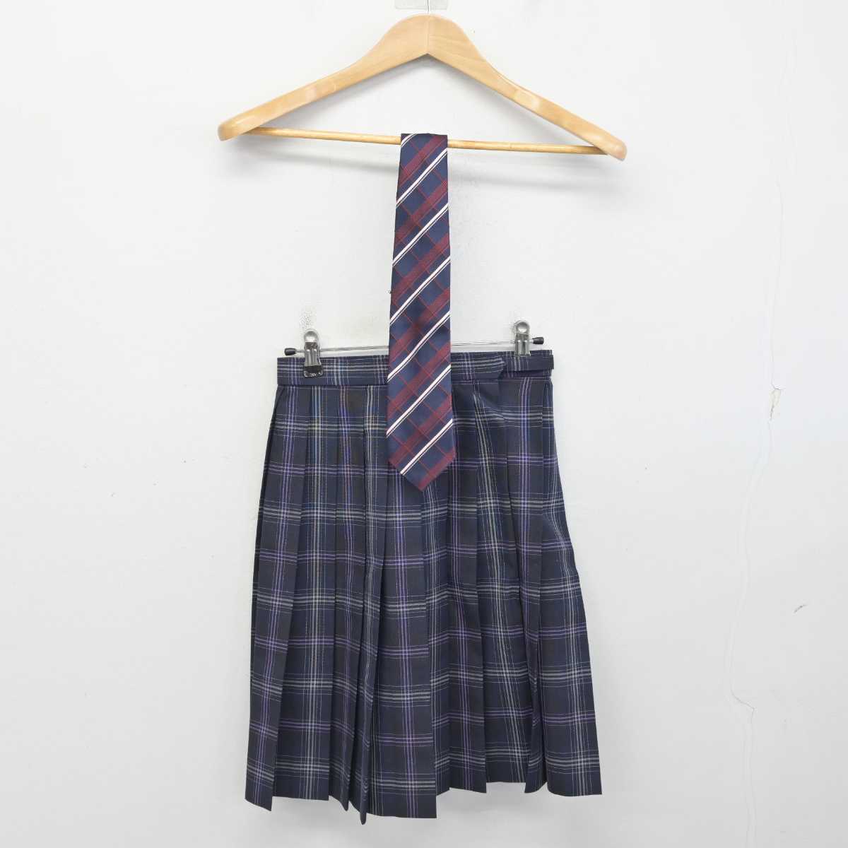 中古】奈良県 飛鳥未来高等学校 女子制服 2点 (スカート 中古】奈良県 飛鳥未来高等学校 女子制服 2点 (スカート