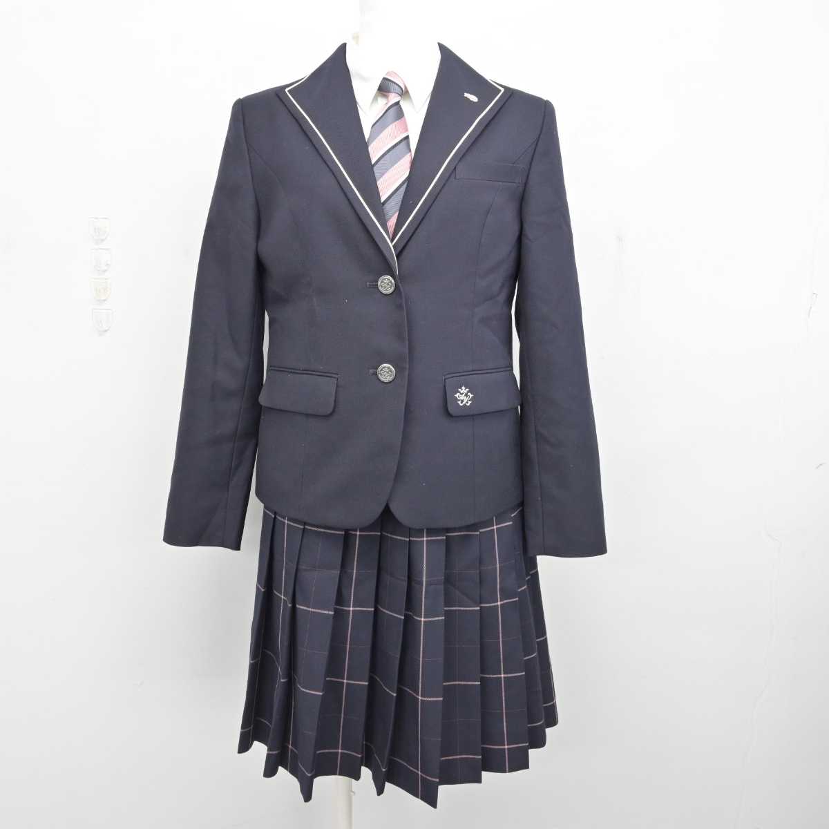 中古】青森県 青森山田高等学校 女子制服 5点 (ブレザー・シャツ