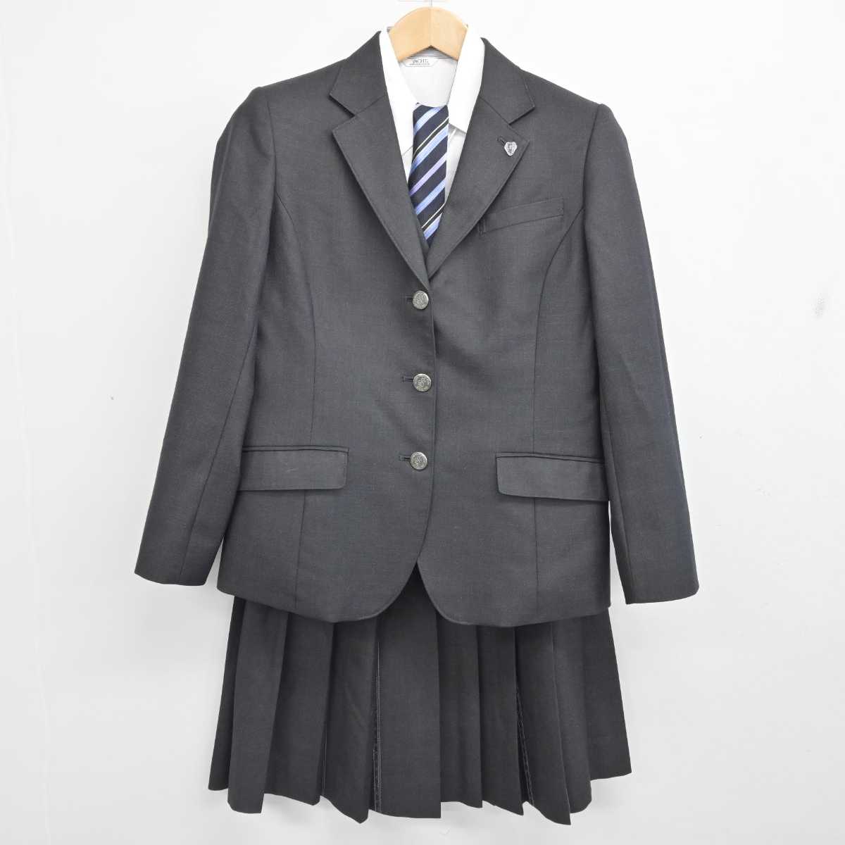 as578】愛知県 名古屋国際高校 女子用 学生服 制服 校章付き as578】愛知県 名古屋国際高校 女子用 学生服 制服 校章付き