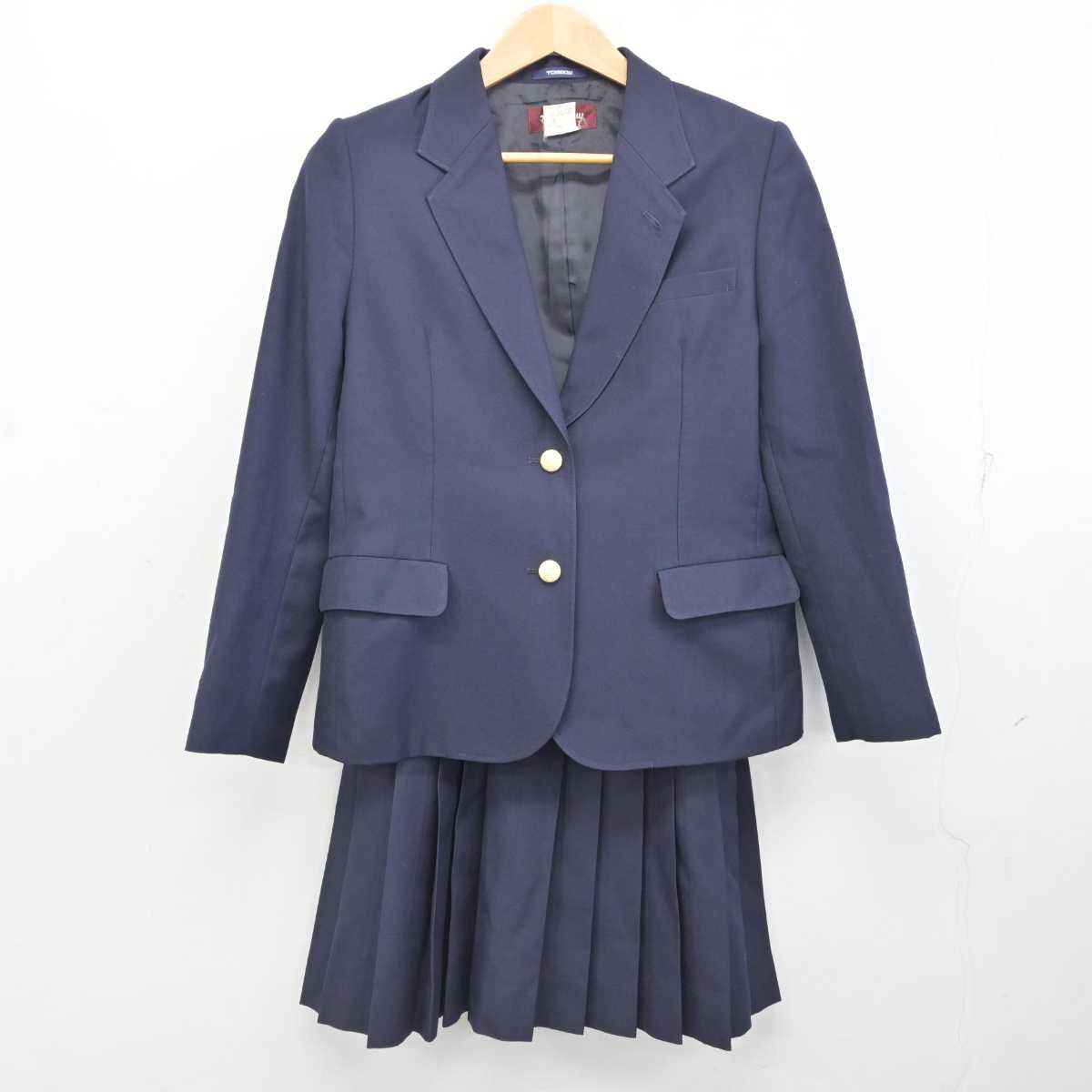 中古】神奈川県 湘南高等学校 女子制服 4点 (ブレザー・スカート