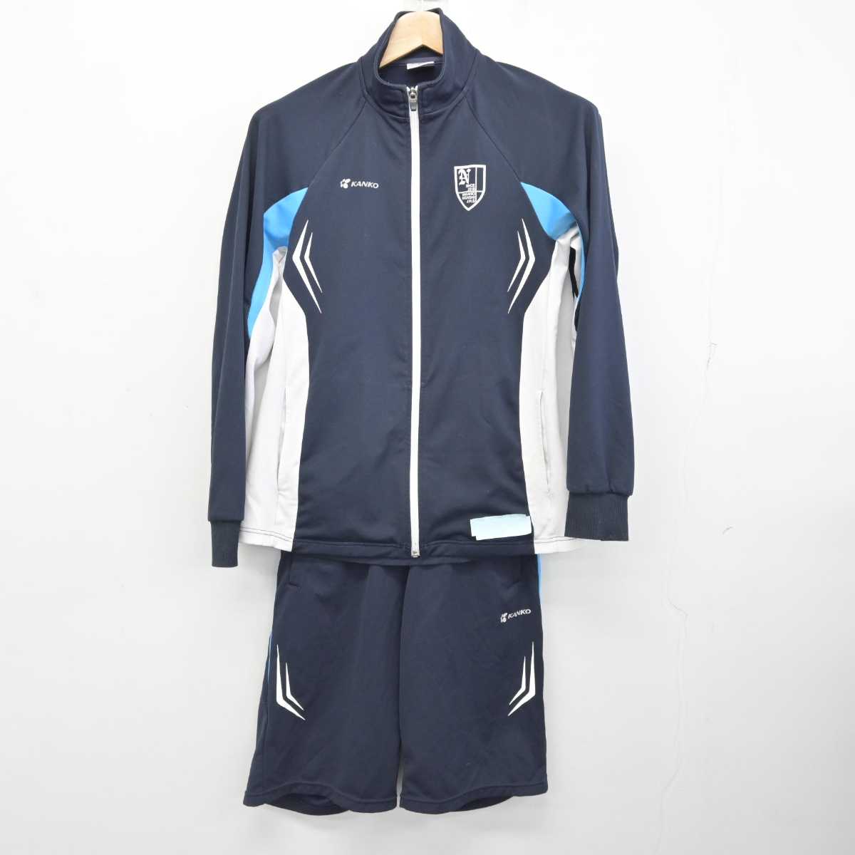 東女体　ジャージ　上下　 M ・L 中古】東京都 錦城高等学校 女子制服 3点 (ジャージ 上