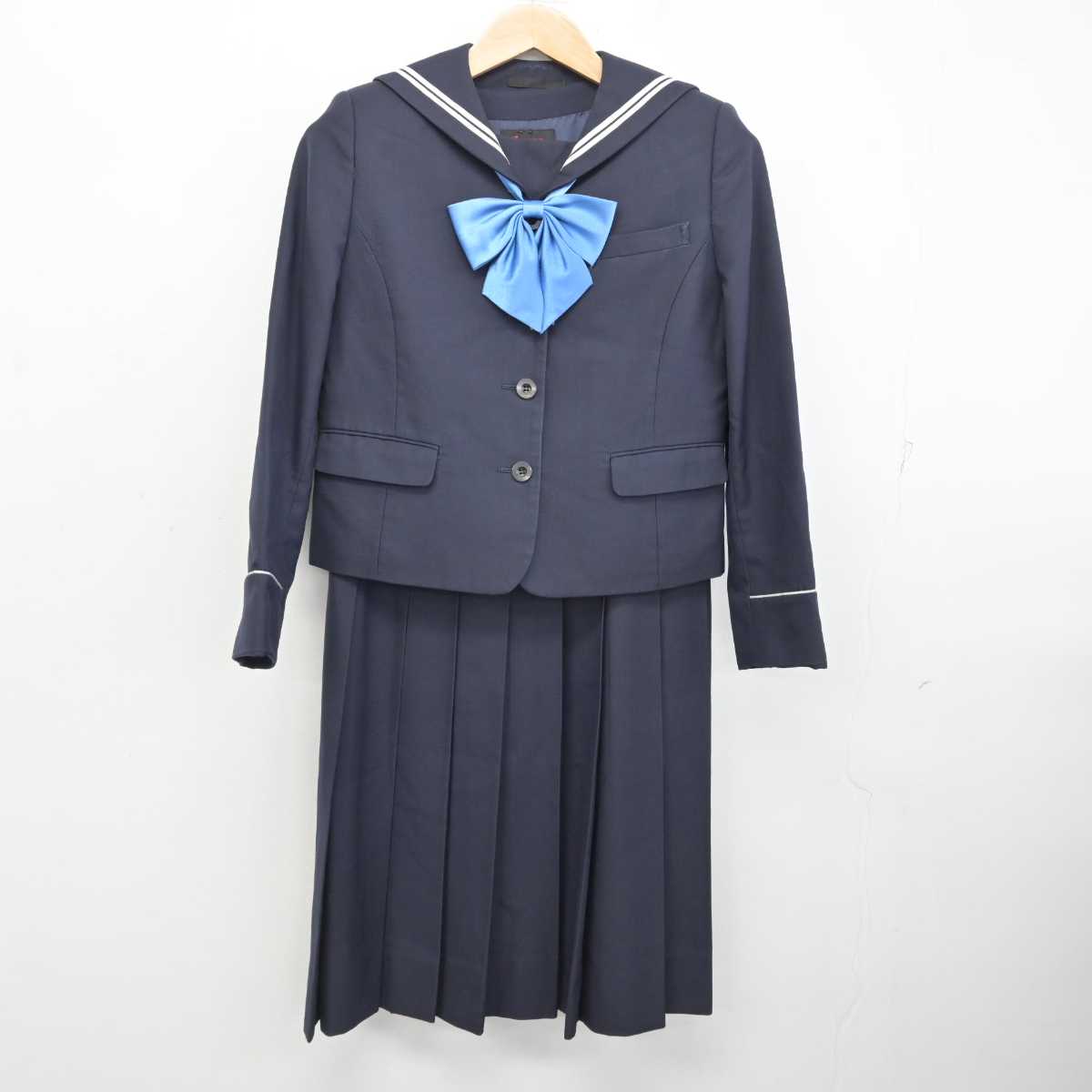A603/S1028(中古)熊本県 宇土高校 女子制服2点 /M/W66/合服