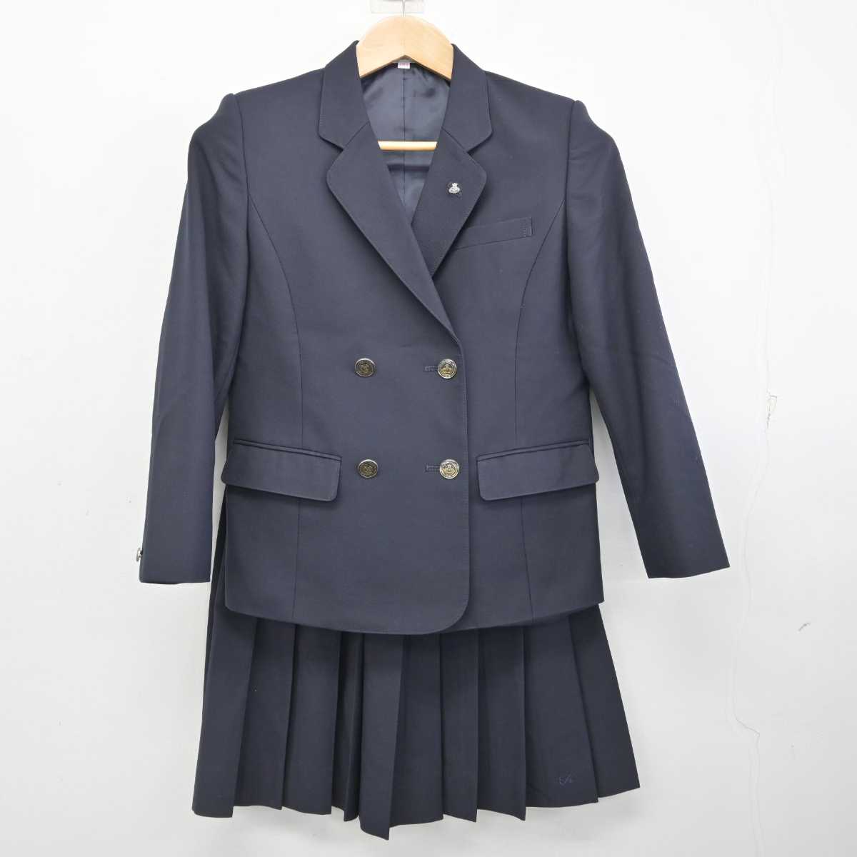 中古】埼玉県 鴻巣高等学校 女子制服 3点 (ブレザー・スカート