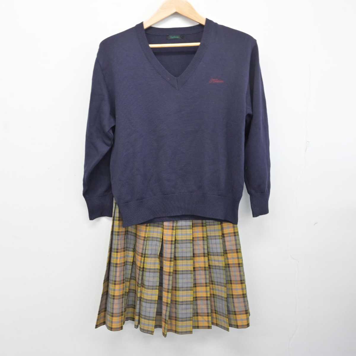 US727 (中古) 熊本県 私立 菊池女子高校 8点セット /M/80/W63